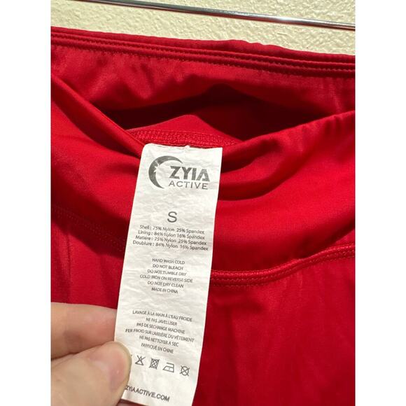 Zyia Grand Slam Skort red size small - Picture 4 of 5